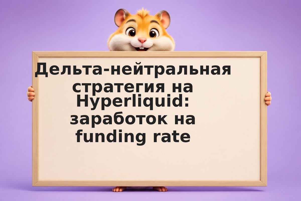 Дельта-нейтральная стратегия на Hyperliquid: заработок на funding rate