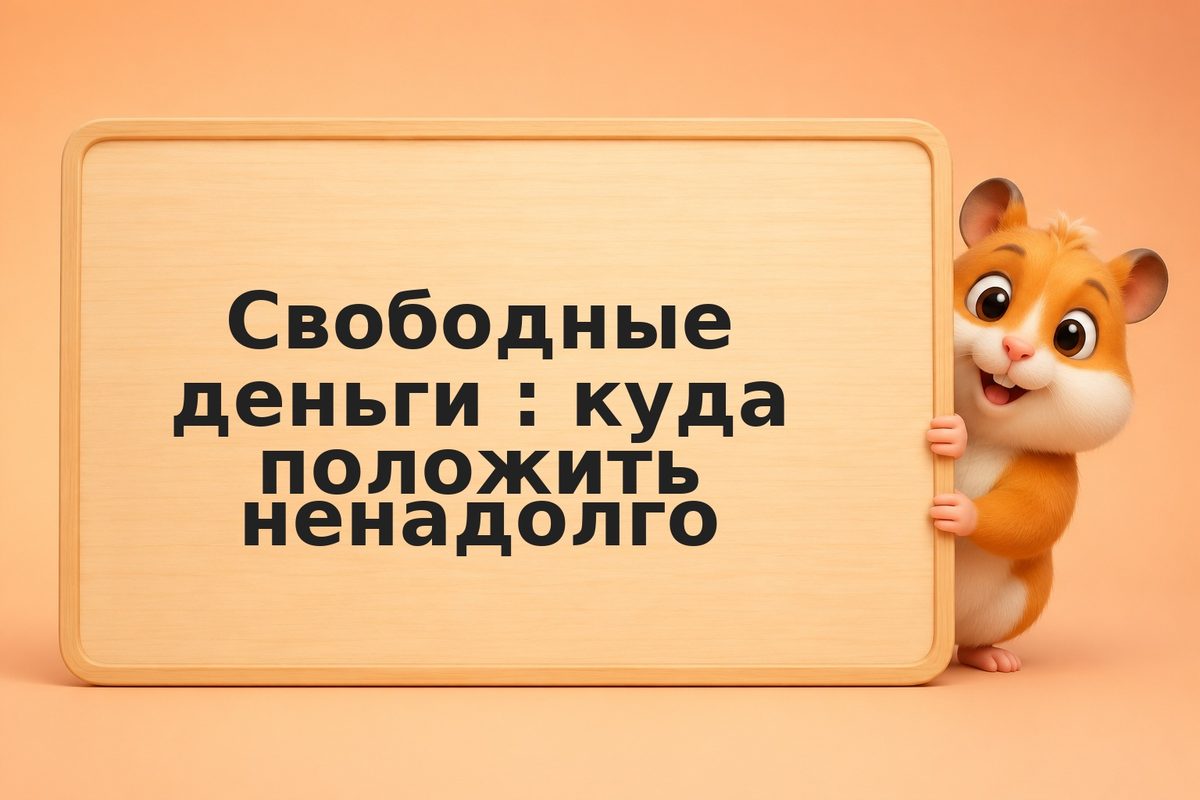 Свободные деньги: куда положить ненадолго