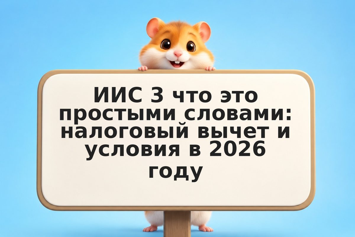 ИИС 3 что это простыми словами: налоговый вычет и условия в 2026 году