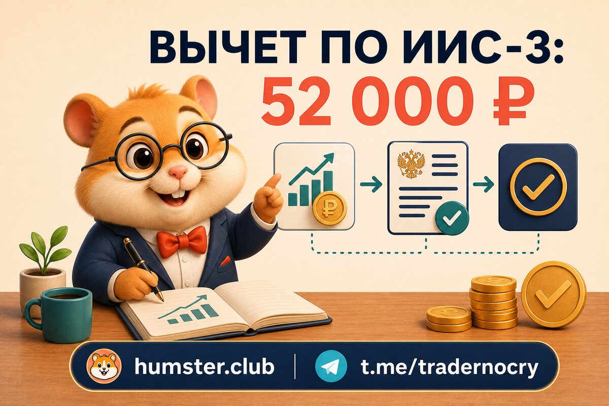 Налоговый вычет по ИИС-3 в 2026: как получить до 52 000 ₽ через Госуслуги и личн