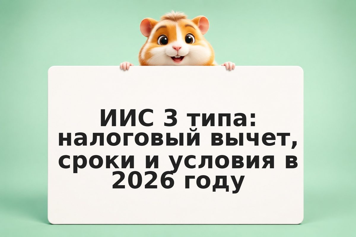 ИИС 3 типа: налоговый вычет, сроки и условия в 2026 году