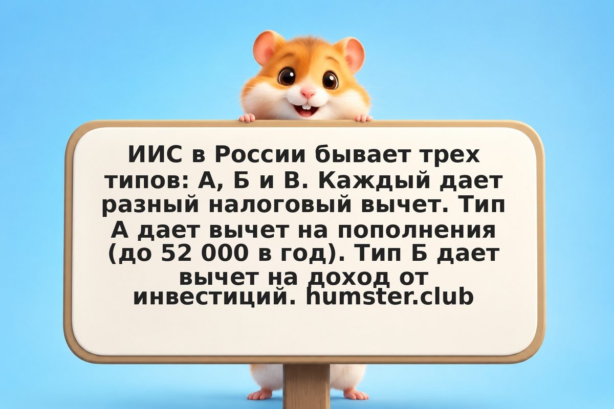 ИИС 3 типа: налоговый вычет, сроки и условия в 2026 году