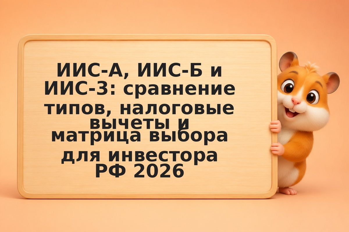 ИИС-А, ИИС-Б и ИИС-3: сравнение типов, налоговые вычеты и матрица выбора для инв