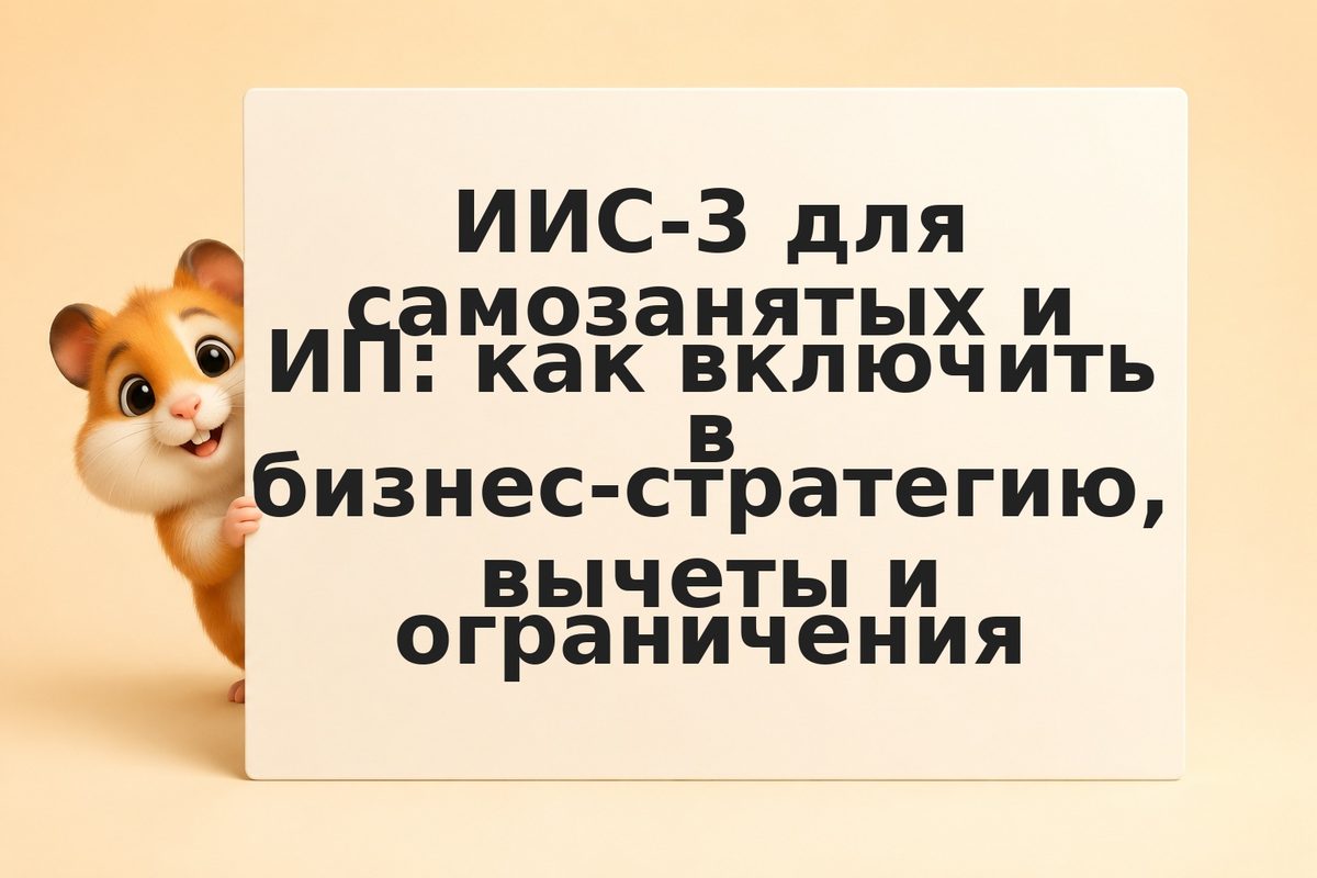 ИИС-3 для самозанятых и ИП: как включить в бизнес-стратегию, вычеты и ограничени