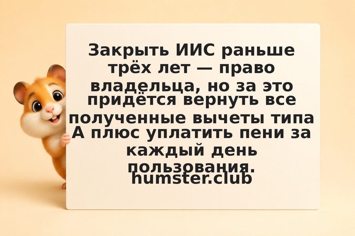 Досрочное закрытие ИИС: когда можно и как не потерять налоговые льготы