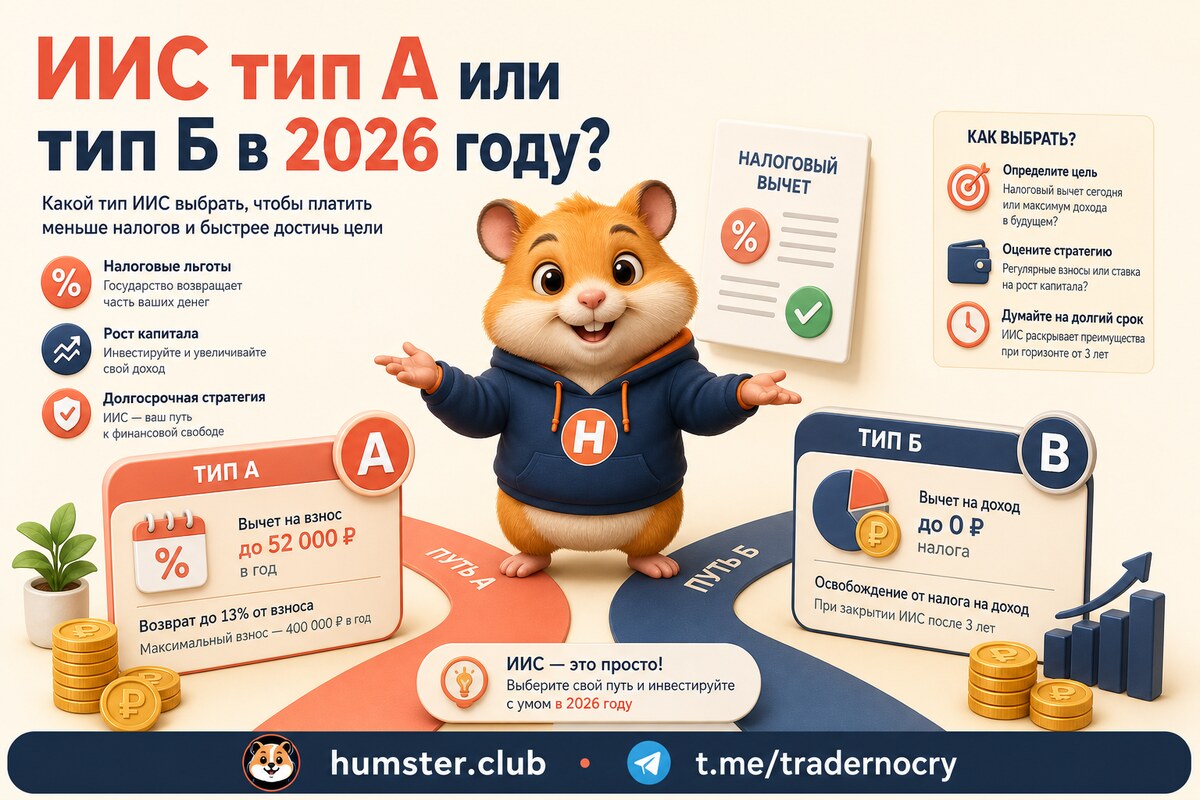 ИИС тип А против типа Б в 2026 году: полное сравнение