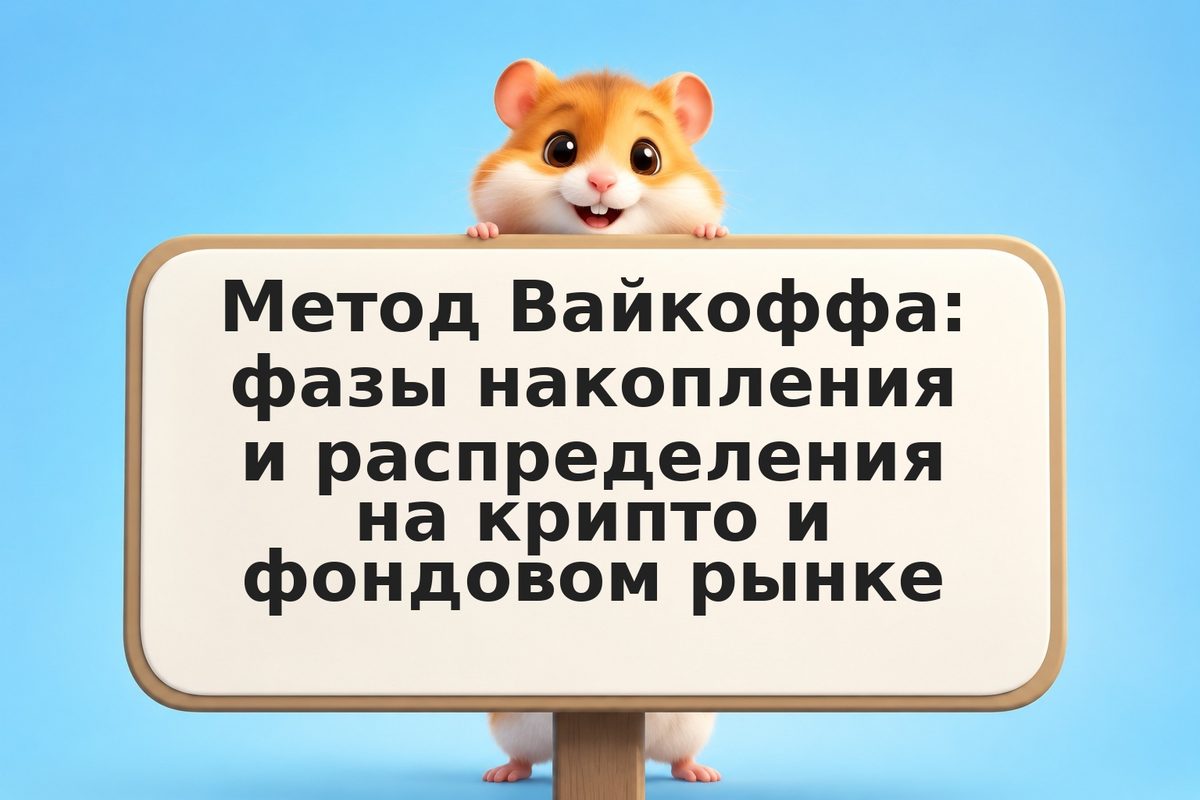 Метод Вайкоффа: фазы накопления и распределения на крипто и фондовом рынке