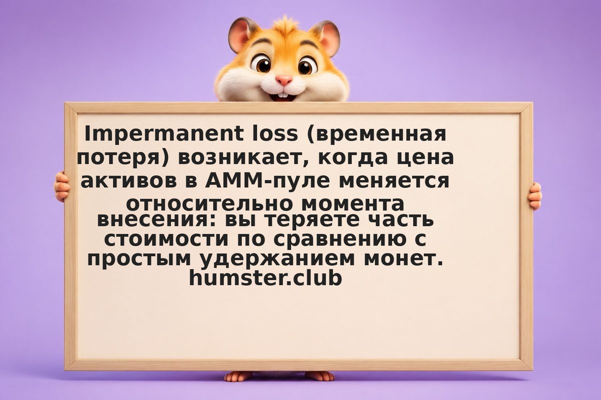 Временная потеря в AMM-пулах: что такое impermanent loss и как его контролироват