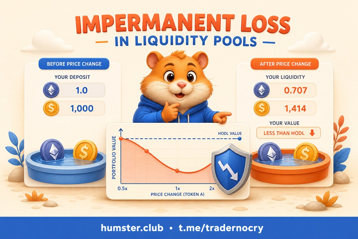 Impermanent loss: как рассчитать непостоянный убыток и когда ликвидный пул убыто