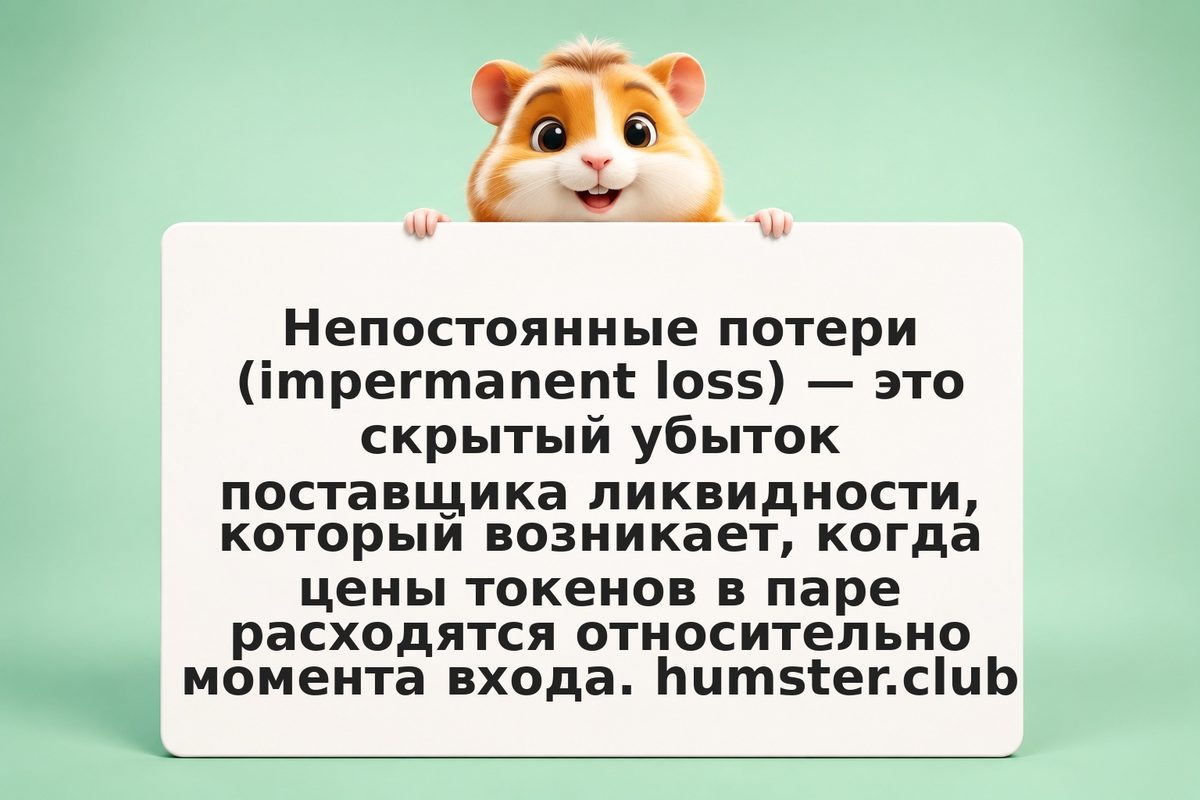 Непостоянные потери (impermanent loss)