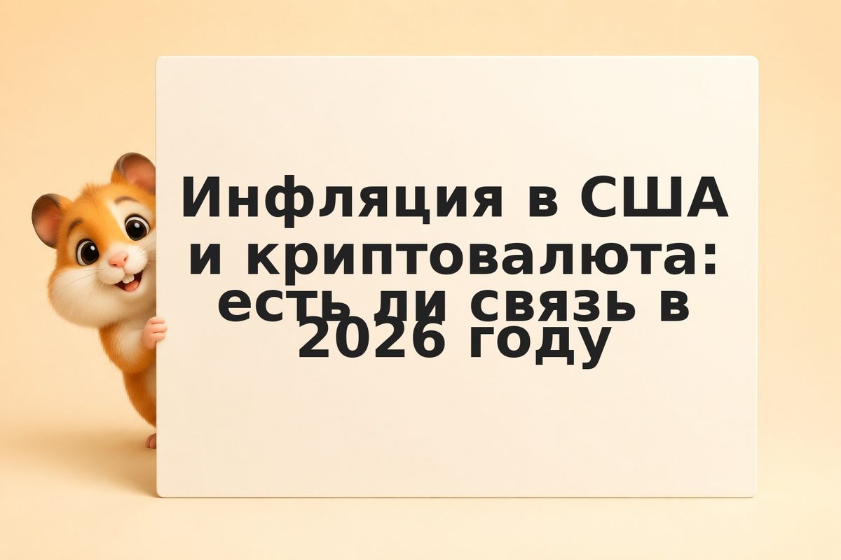 Инфляция в США и криптовалюта: есть ли связь в 2026 году