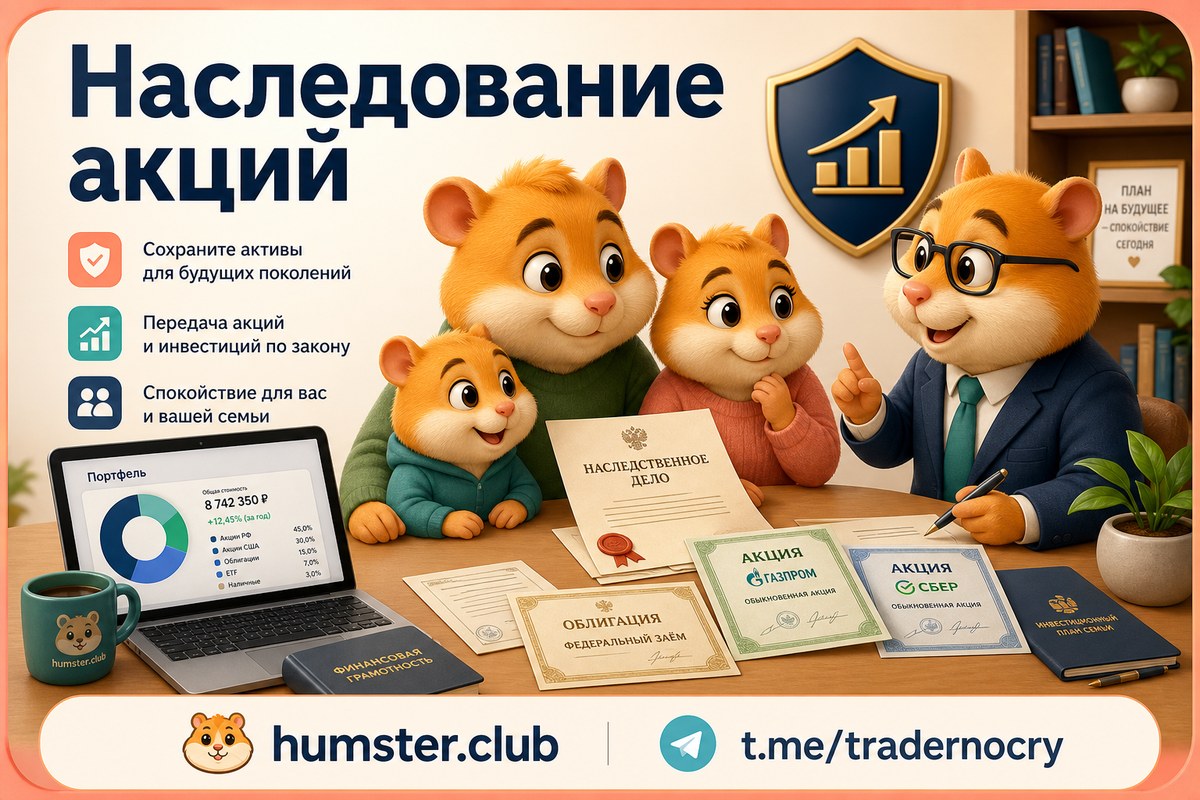 Наследование акций и инвестиций