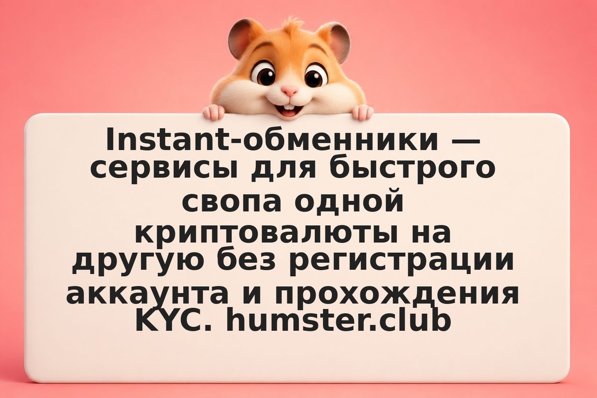 Мгновенный обмен (Instant) vs CEX: что выбрать для обмена криптовалюты в 2026