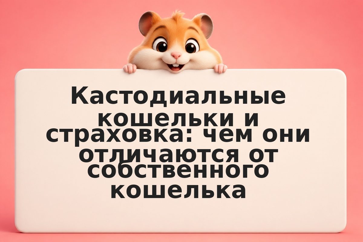 Кастодиальные кошельки и страховка: чем они отличаются от собственного кошелька