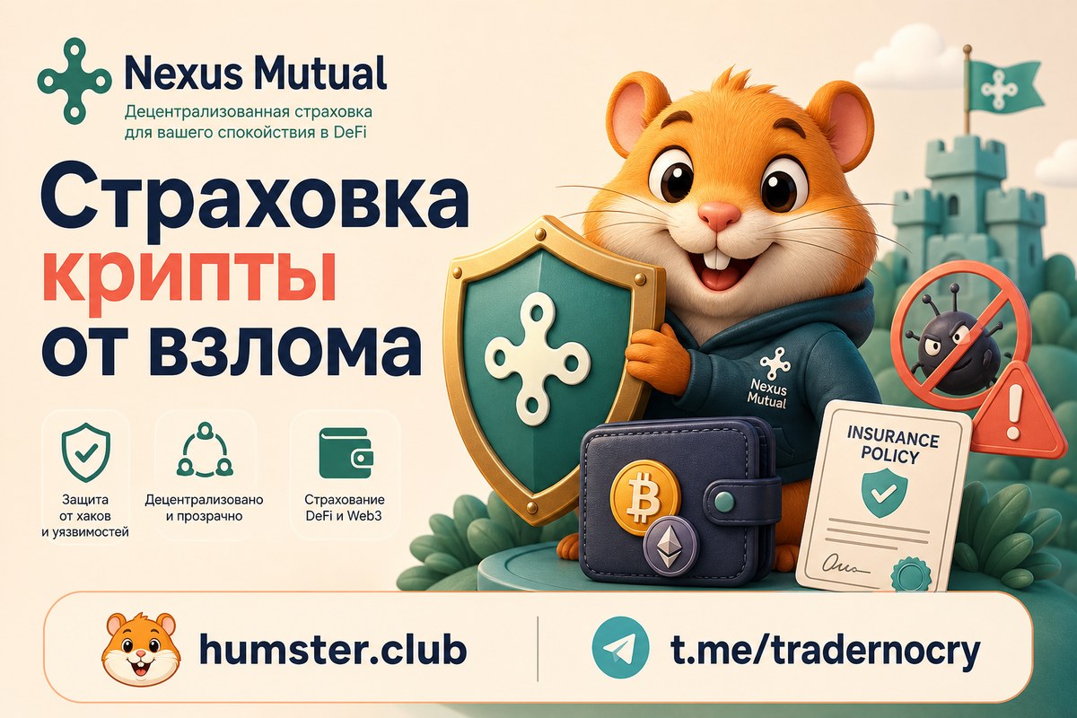 Страховка для крипто: Nexus Mutual и альтернативы для защиты от взломов