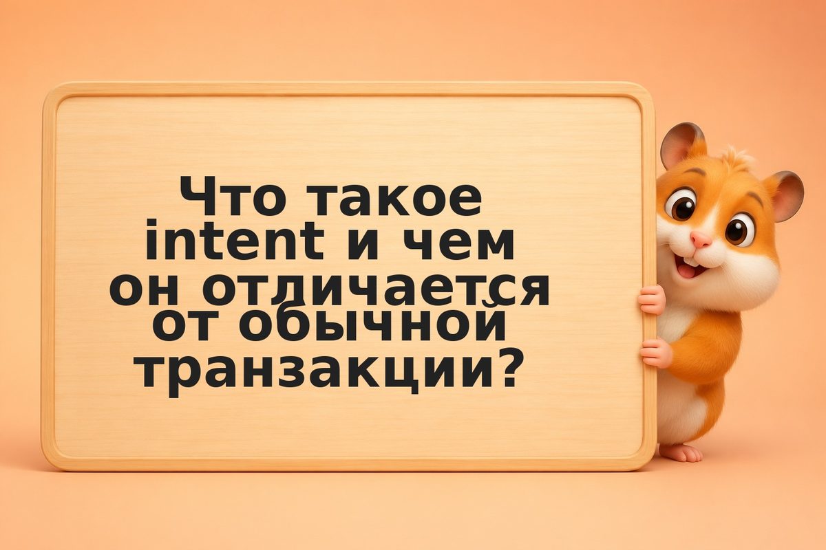 Intent-based транзакции и solvers: как работает новый подход к UX в DeFi