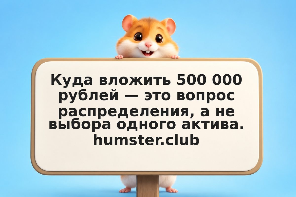 Куда вложить 500 000 рублей: стратегия без спешки