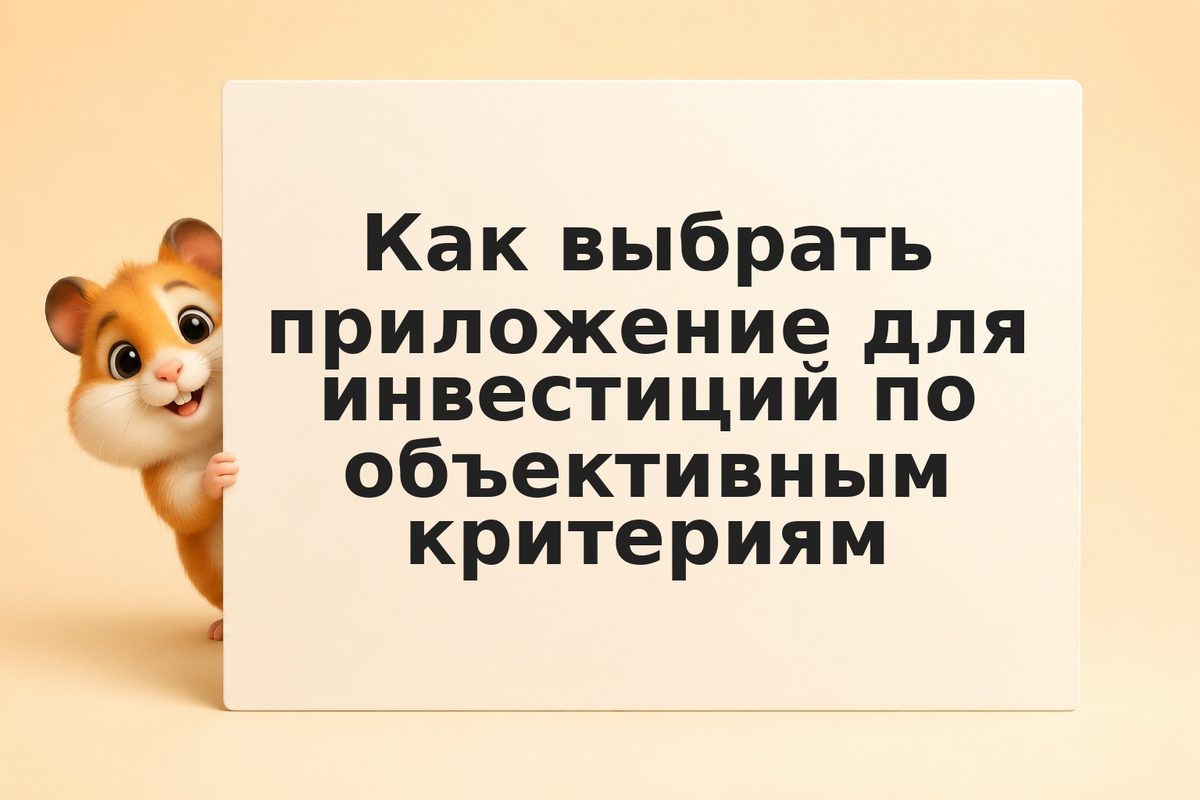 Как выбрать приложение для инвестиций по объективным критериям