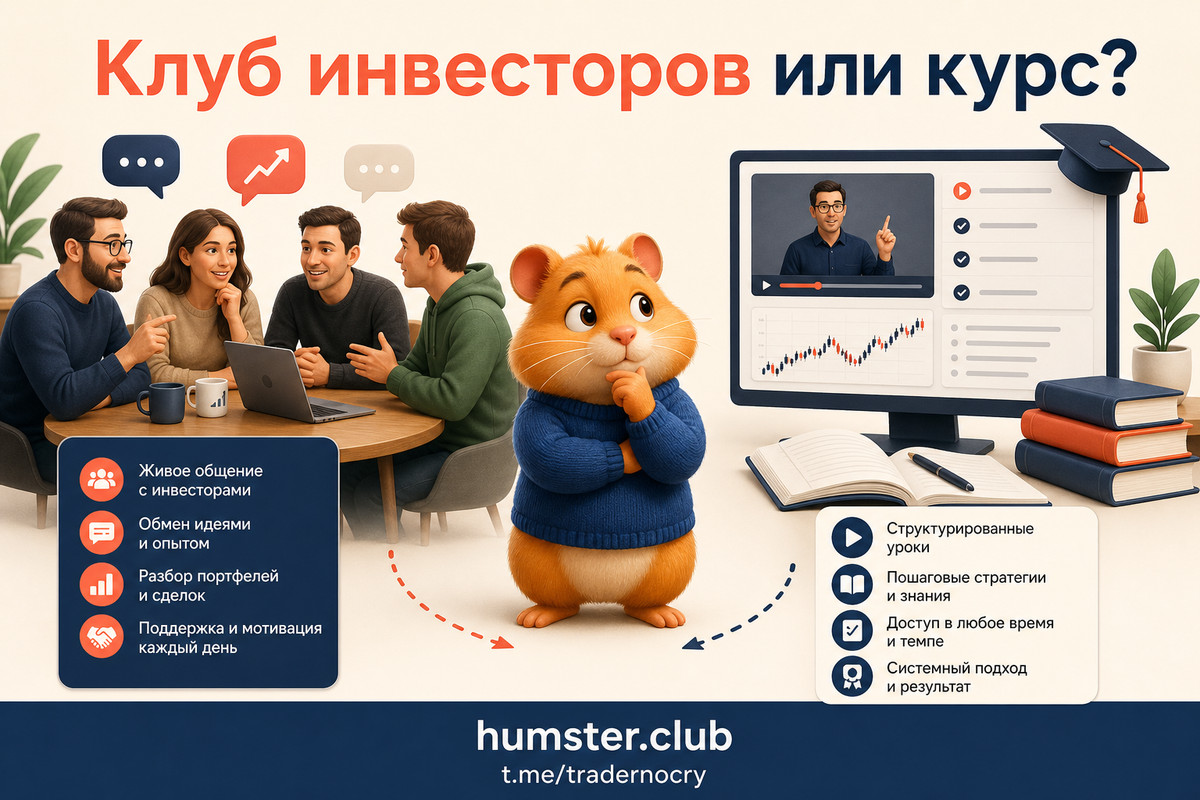 Инвестклуб или курс: чем отличается и что выбрать