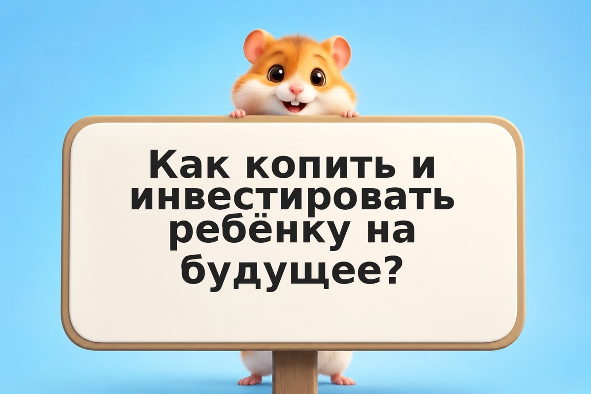 Как копить и инвестировать детям на будущее