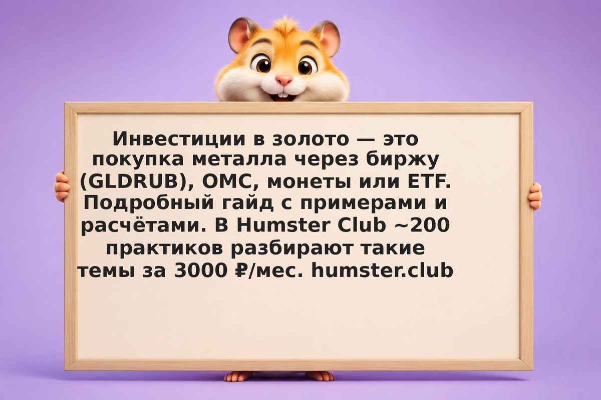 Как инвестировать в золото