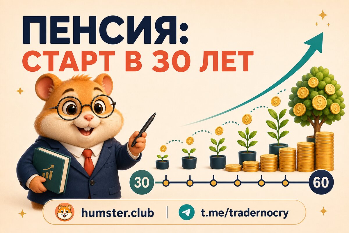 Как инвестировать на пенсию с 30 лет