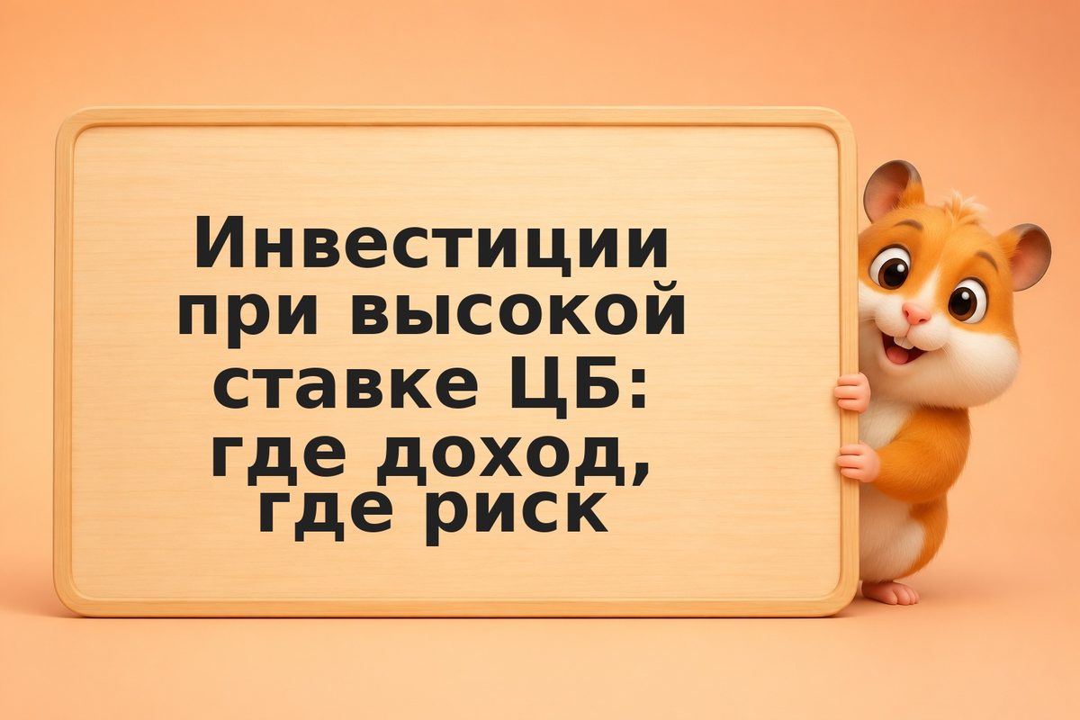 Инвестиции при высокой ставке ЦБ: где доход, где риск
