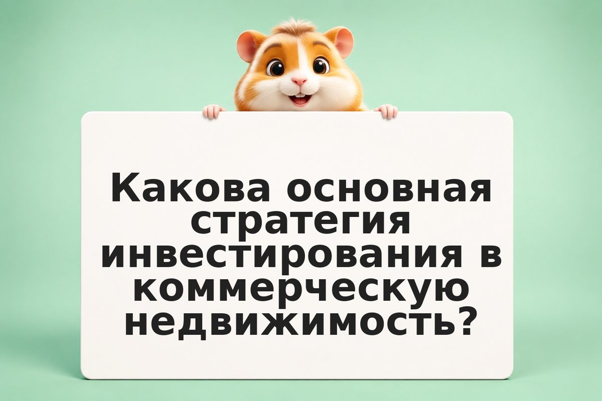 Инвестиции в коммерческую недвижимость: инвестиционные стратегии и расчеты