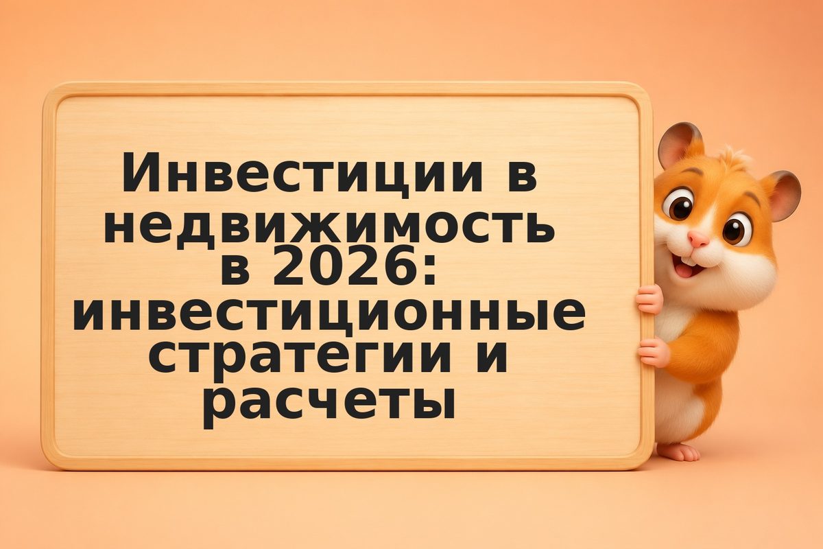 Инвестиции в недвижимость в 2026: инвестиционные стратегии и расчеты