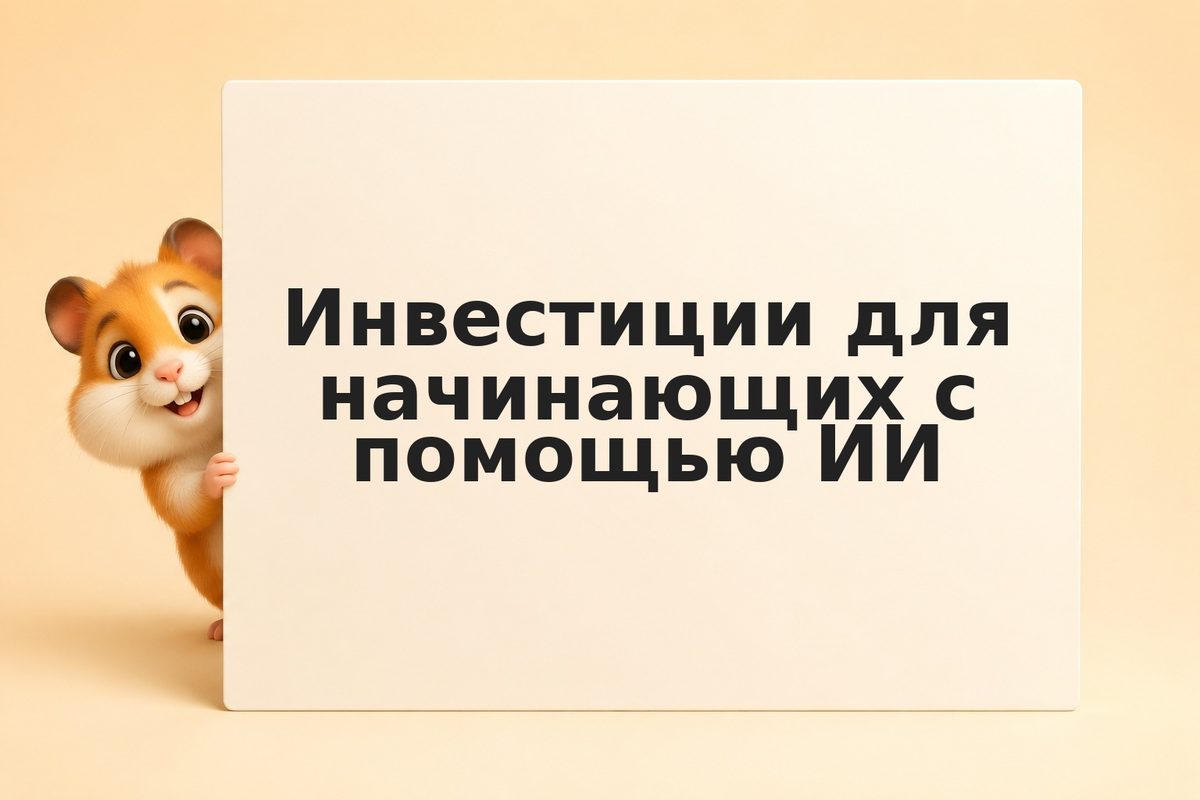 Инвестиции для начинающих с помощью ИИ