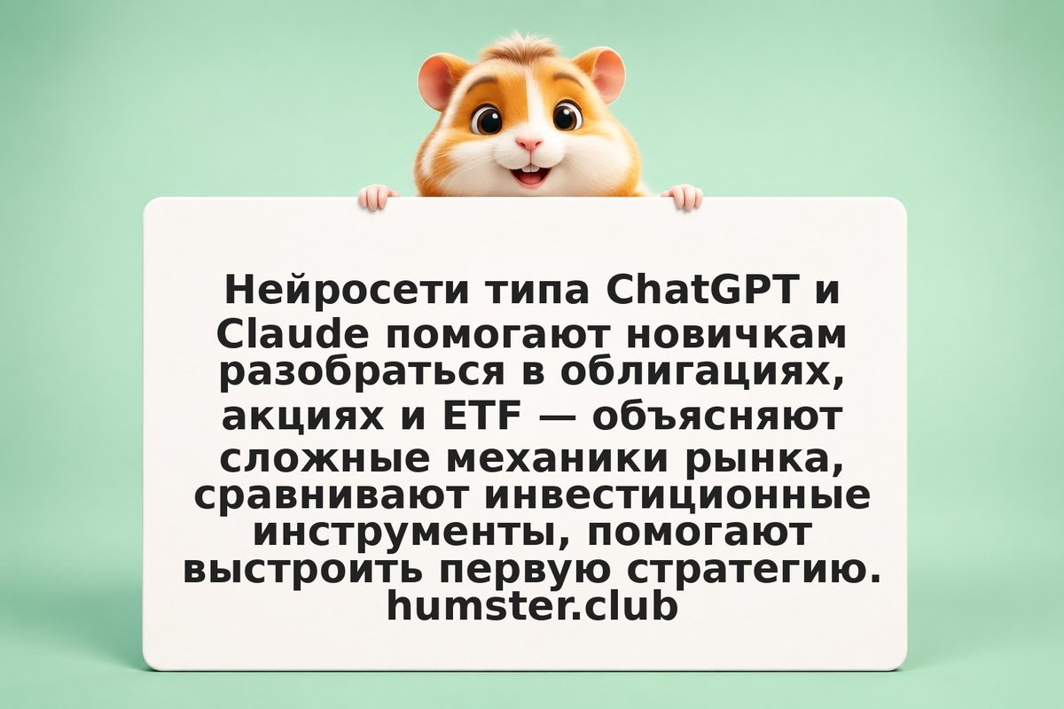 Инвестиции для начинающих с помощью ИИ