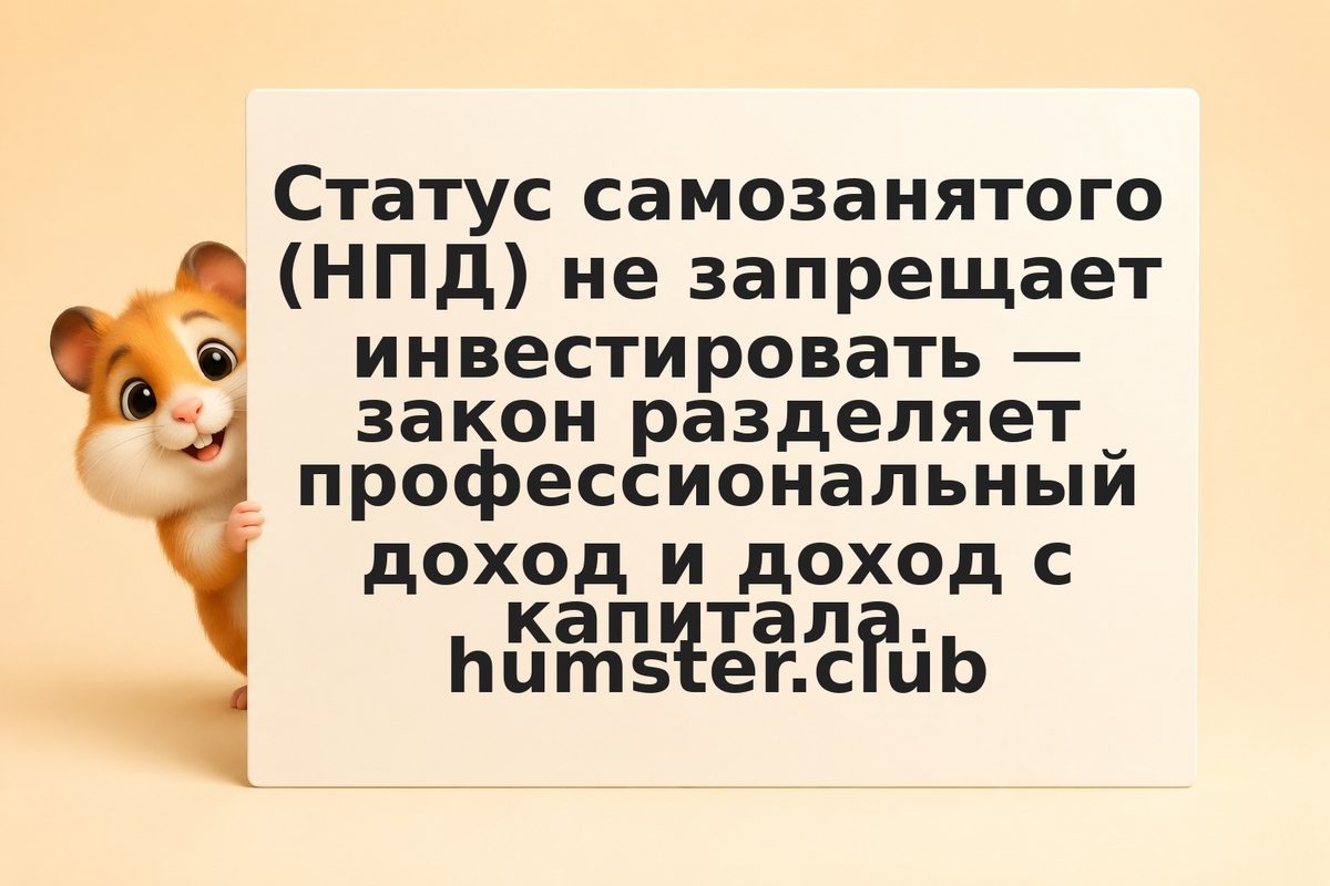 Инвестиции для самозанятых в 2026 году
