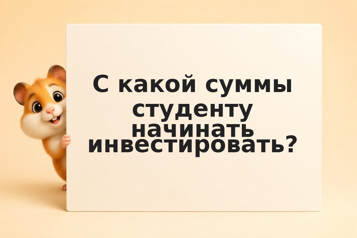 Инвестиции для студентов с малой суммой