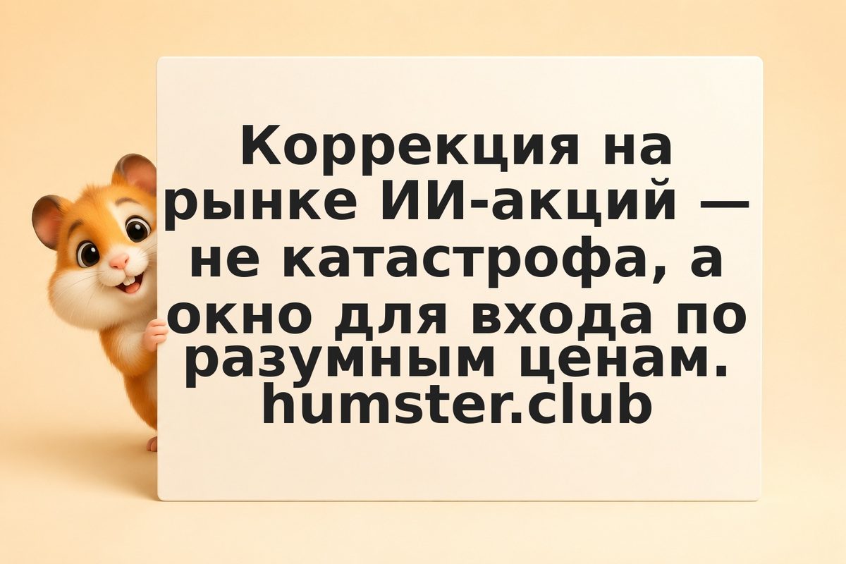Инвестиции в ИИ-сектор: как частному инвестору войти в мегатренд при коррекции