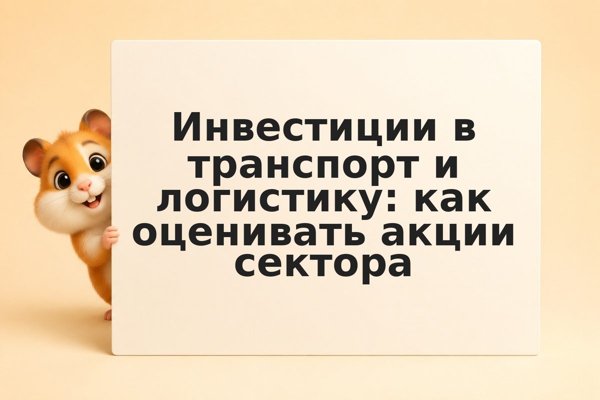 Инвестиции в транспорт и логистику: как оценивать акции сектора