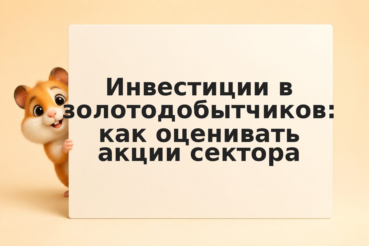 Инвестиции в золотодобытчиков: как оценивать акции сектора