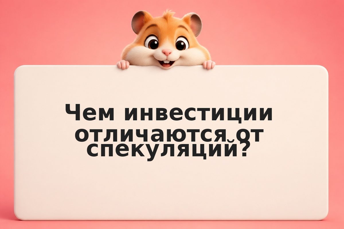 Инвестиции или спекуляции: что выбрать