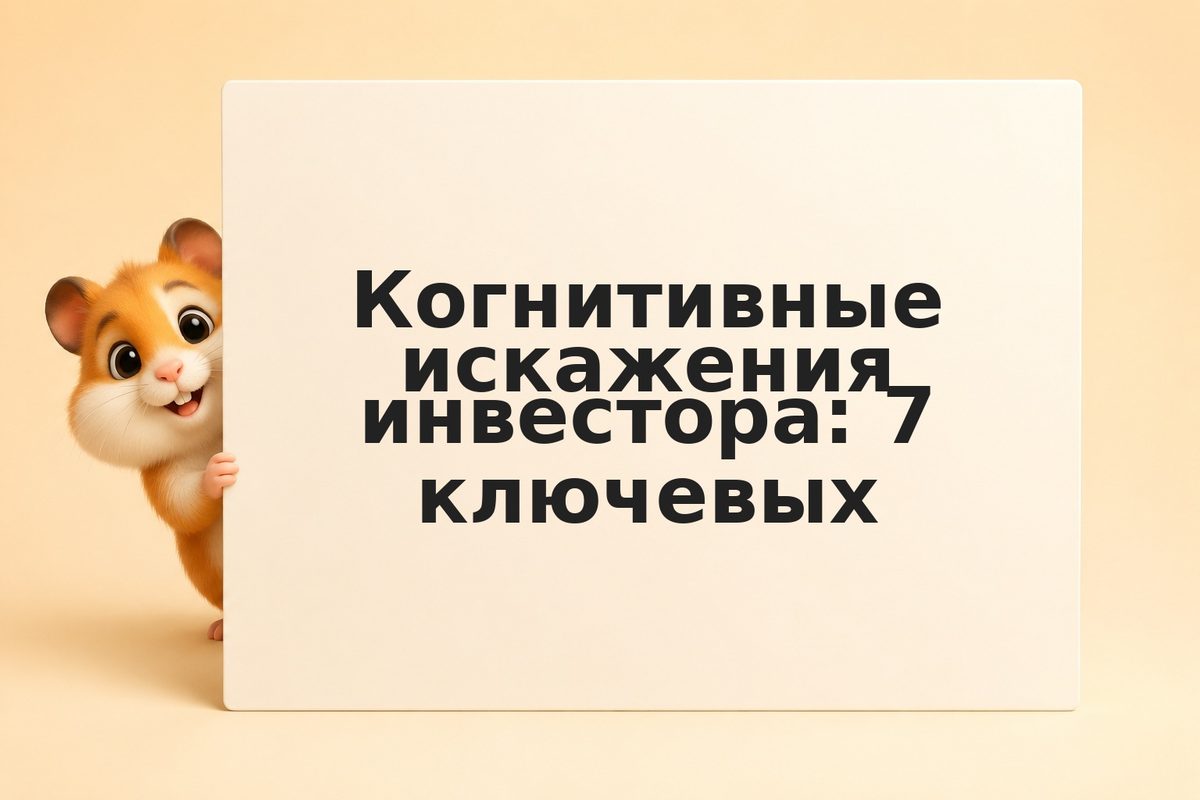 Когнитивные искажения инвестора: 7 ключевых