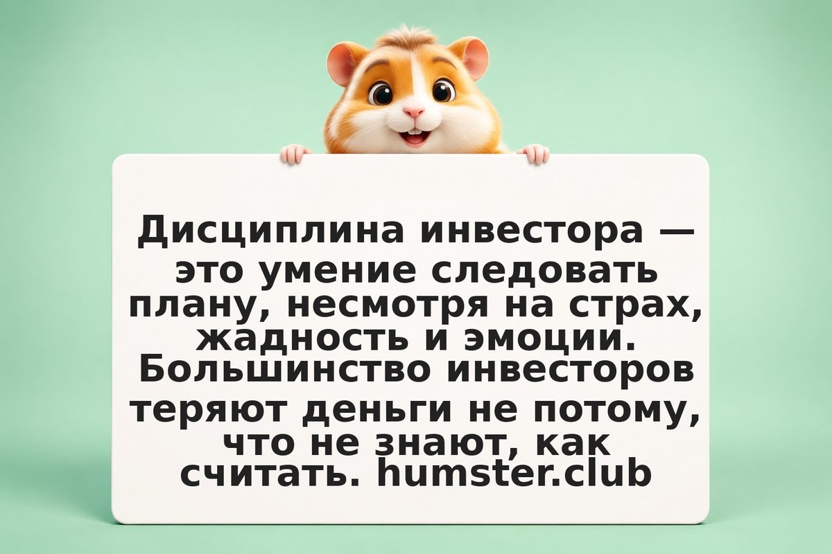 Дисциплина инвестора: как воспитать