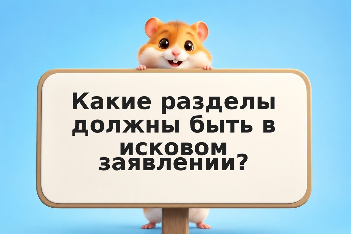 Как написать исковое заявление: структура и примеры