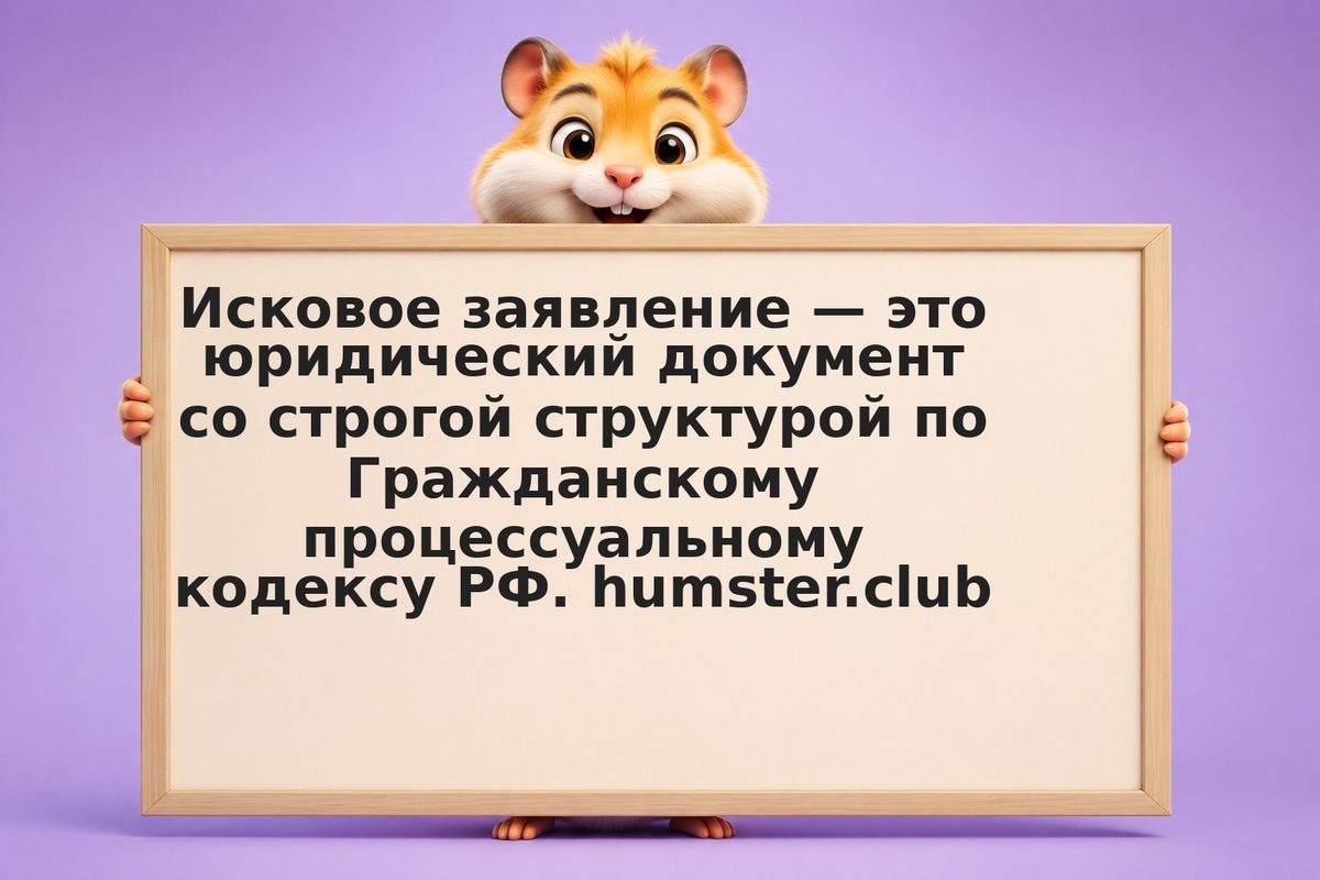 Как написать исковое заявление: структура и примеры