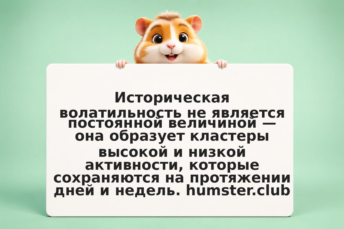 Историческая волатильность: кластеризация, тренды и применение для выбора страйк