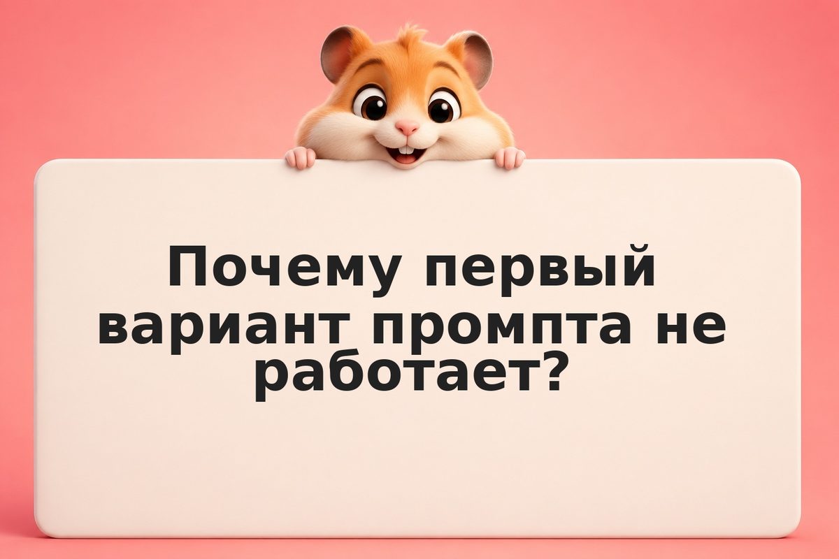 Как итерировать промпт: от первого варианта к рабочему инструменту