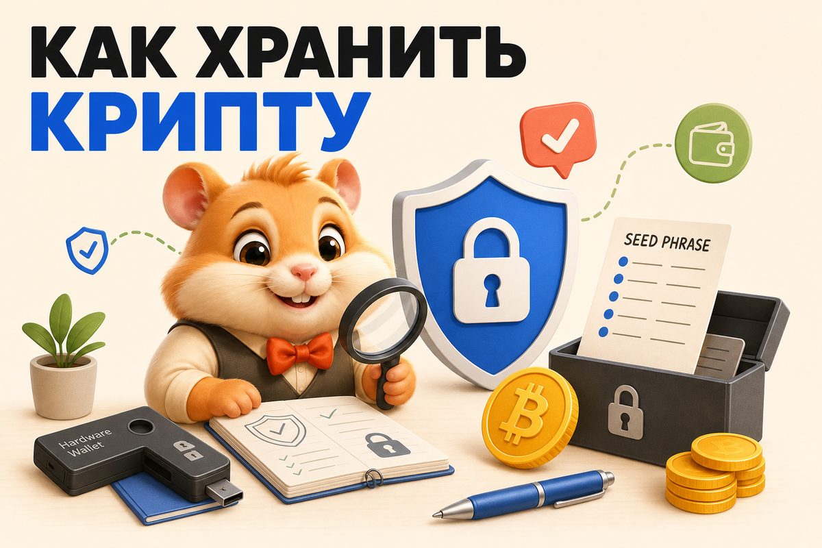 Как безопасно хранить криптовалюту в 2026 году: руководство для инвестора из Рос