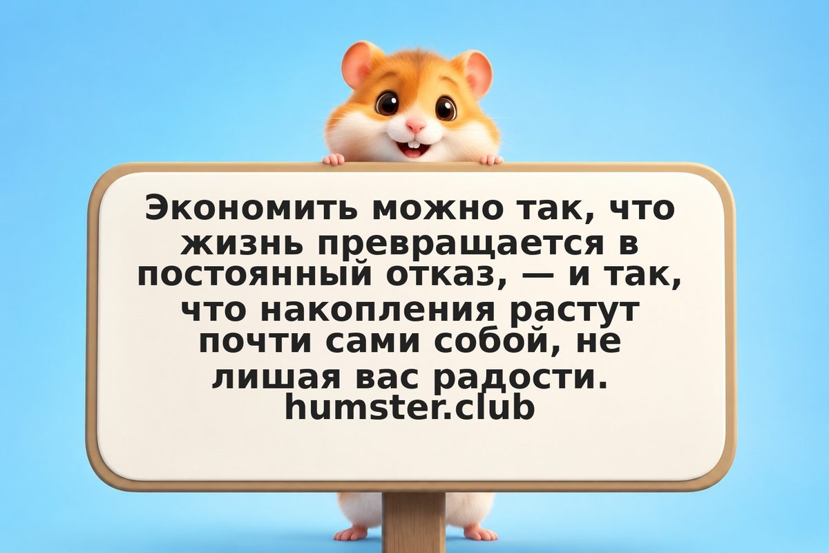 Как экономить деньги без фанатизма