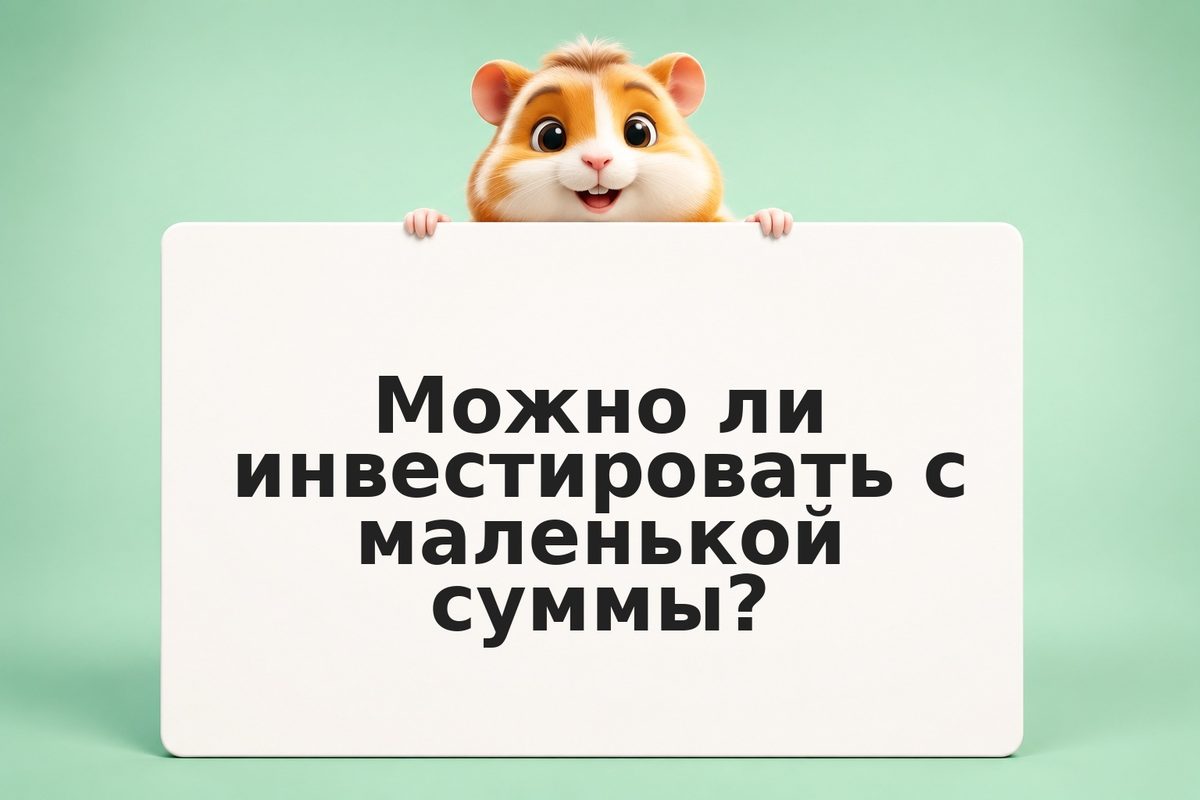 Как инвестировать маленькими суммами