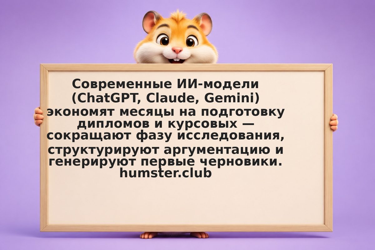 Как применять нейросети для дипломной и курсовой работы: практический гайд