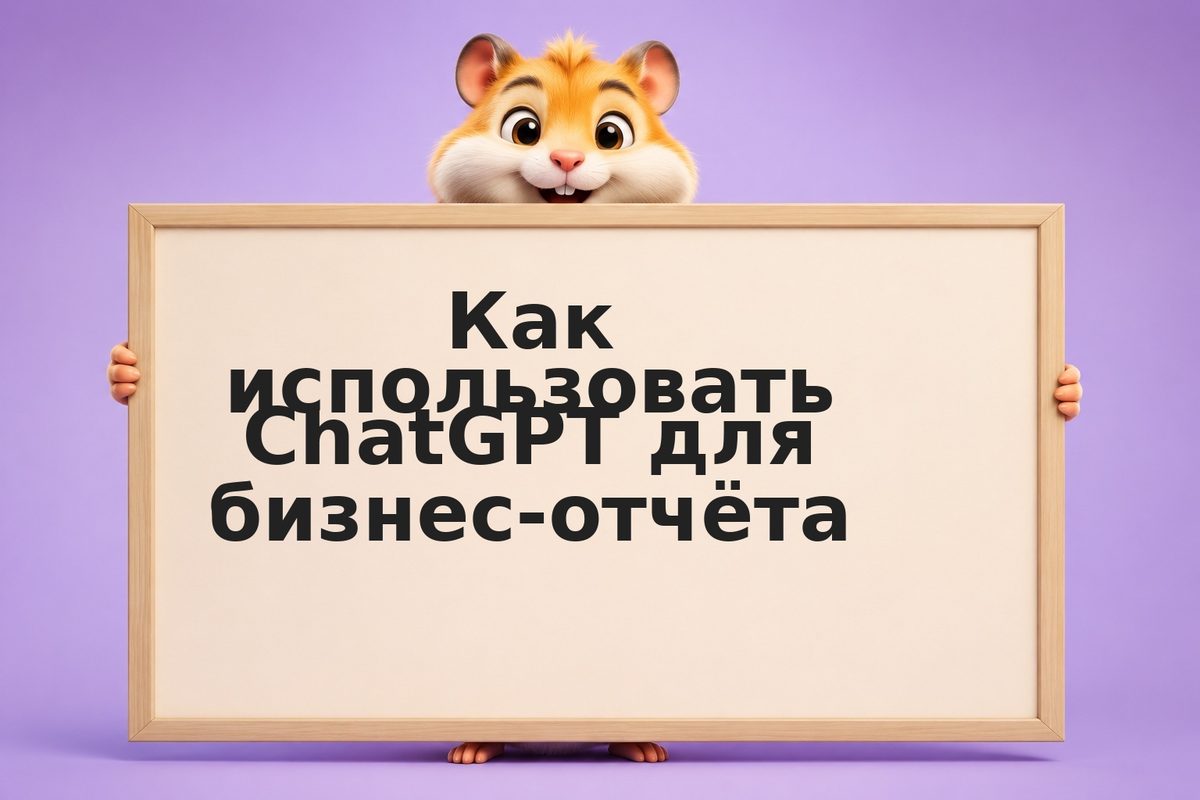 Как использовать ChatGPT для бизнес-отчёта
