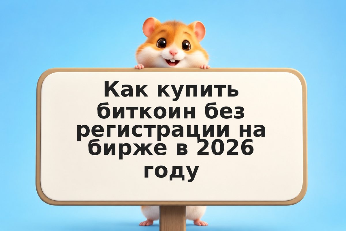 Как купить биткоин без регистрации на бирже в 2026 году