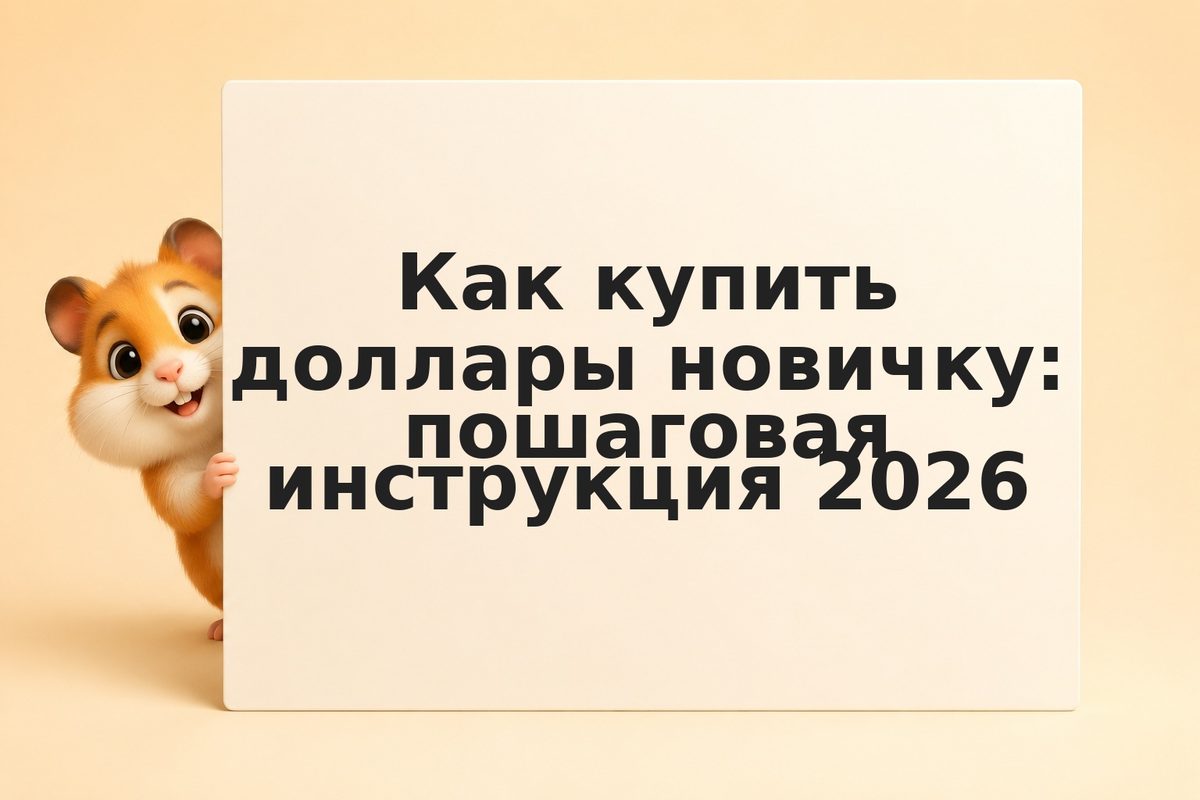 Как купить доллары новичку: пошаговая инструкция 2026